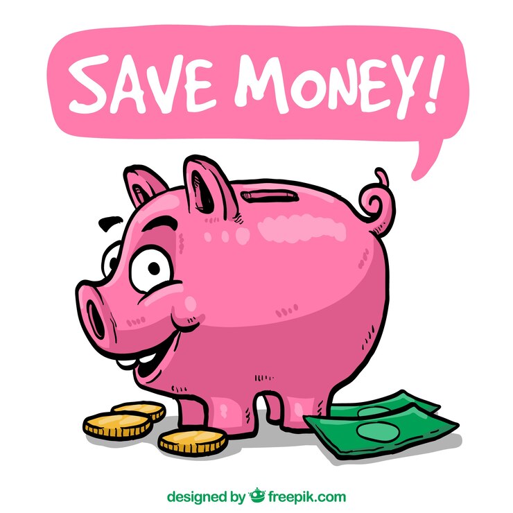 savings image with pig