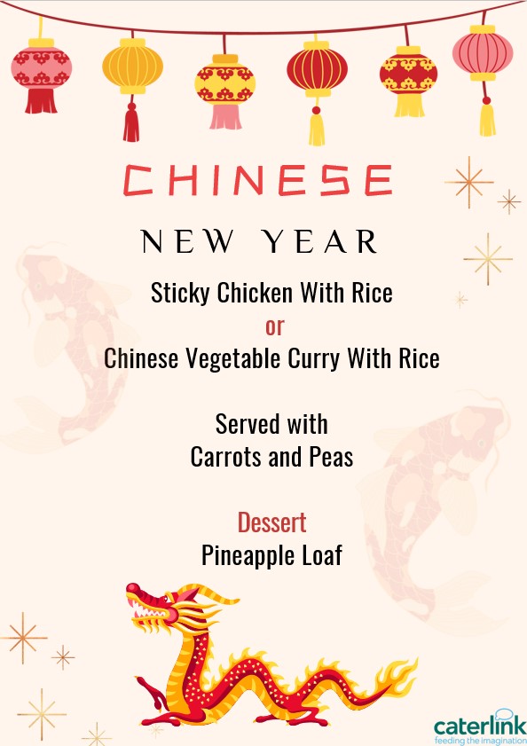 Chinese New Year Menu