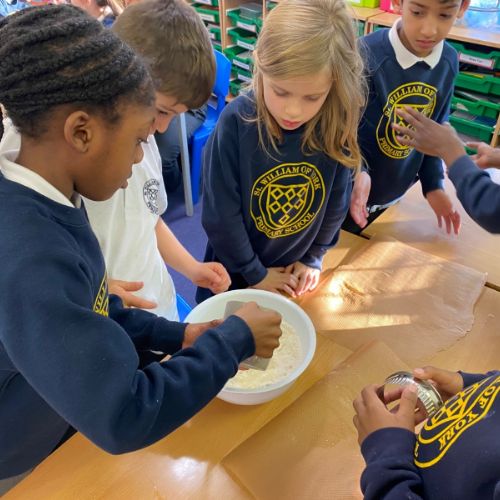 Salt Dough Fossils